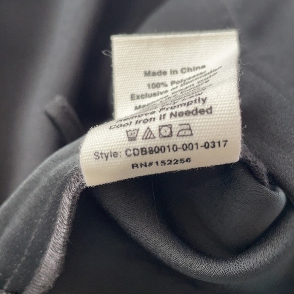 Avec Le Fille Black sleeveless fitted Jumpsuit Sz0 - Picture 13 of 13